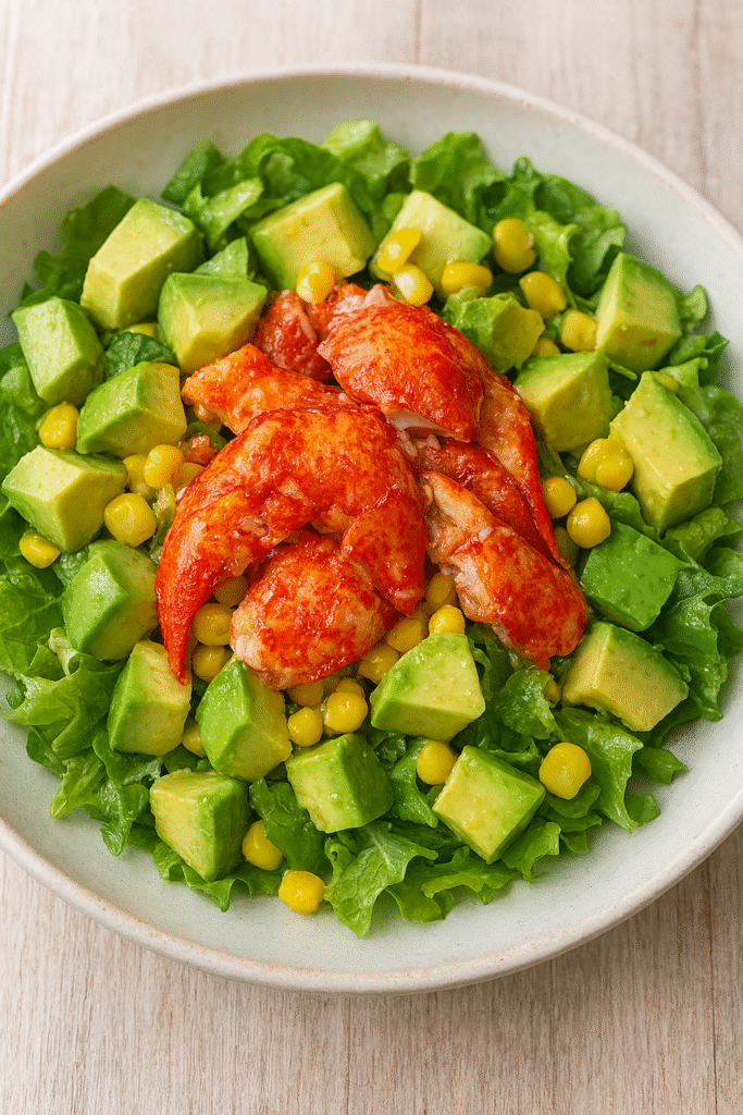 salade homard avocat