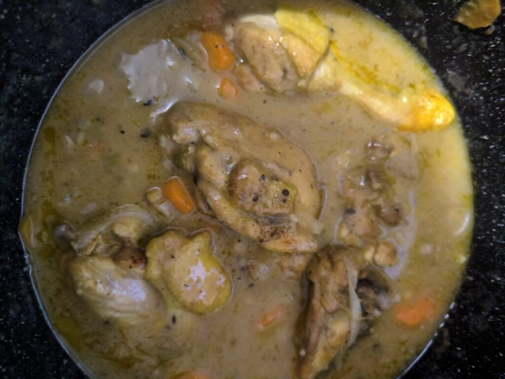 blanquette de poulet